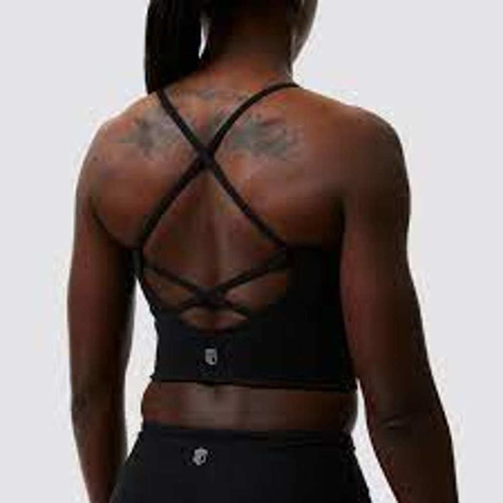 Born Primitive HIGH TIDE SPORTS BRA Womens Size Small Black HTF